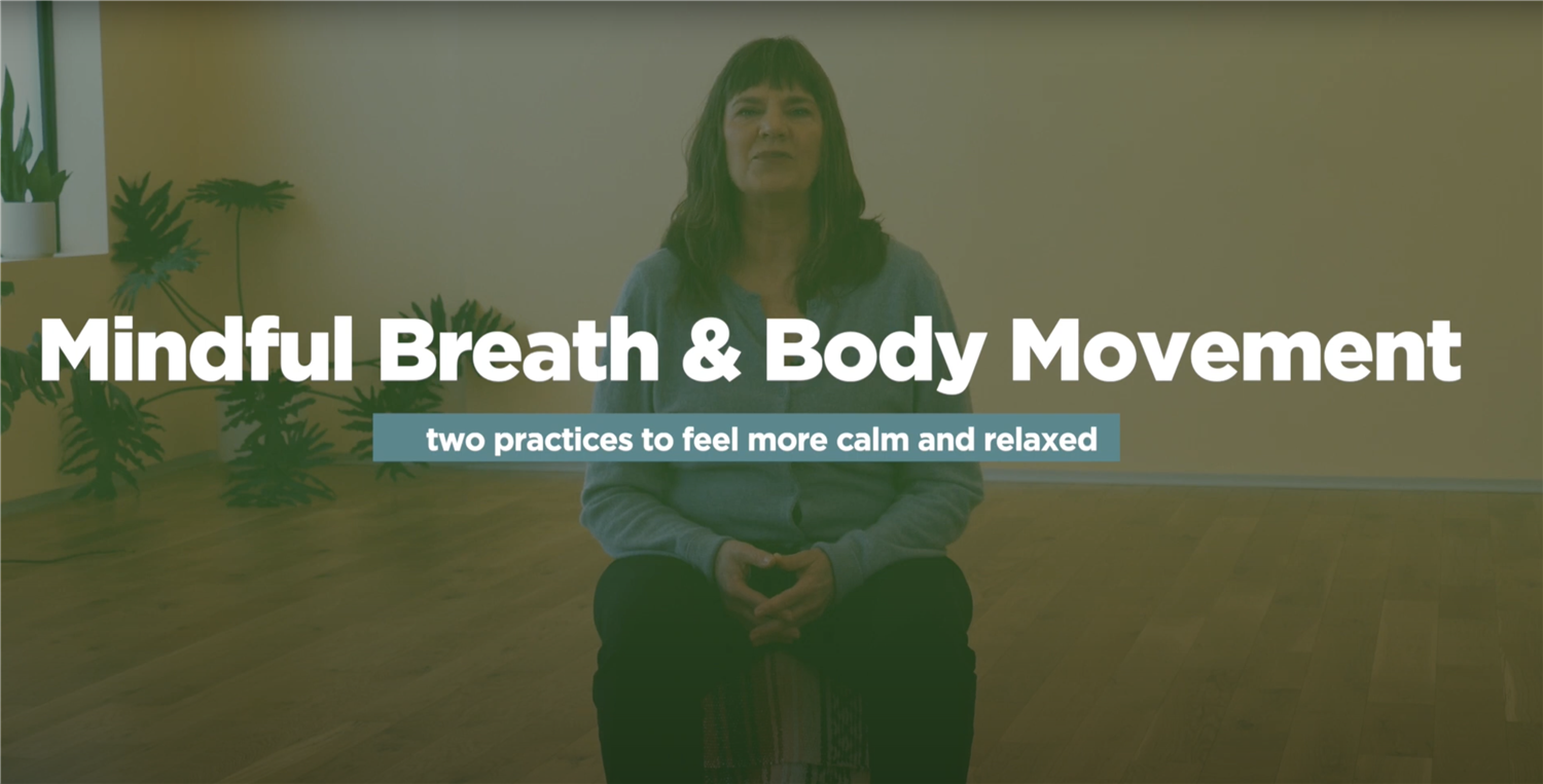 mindful breath and body movements